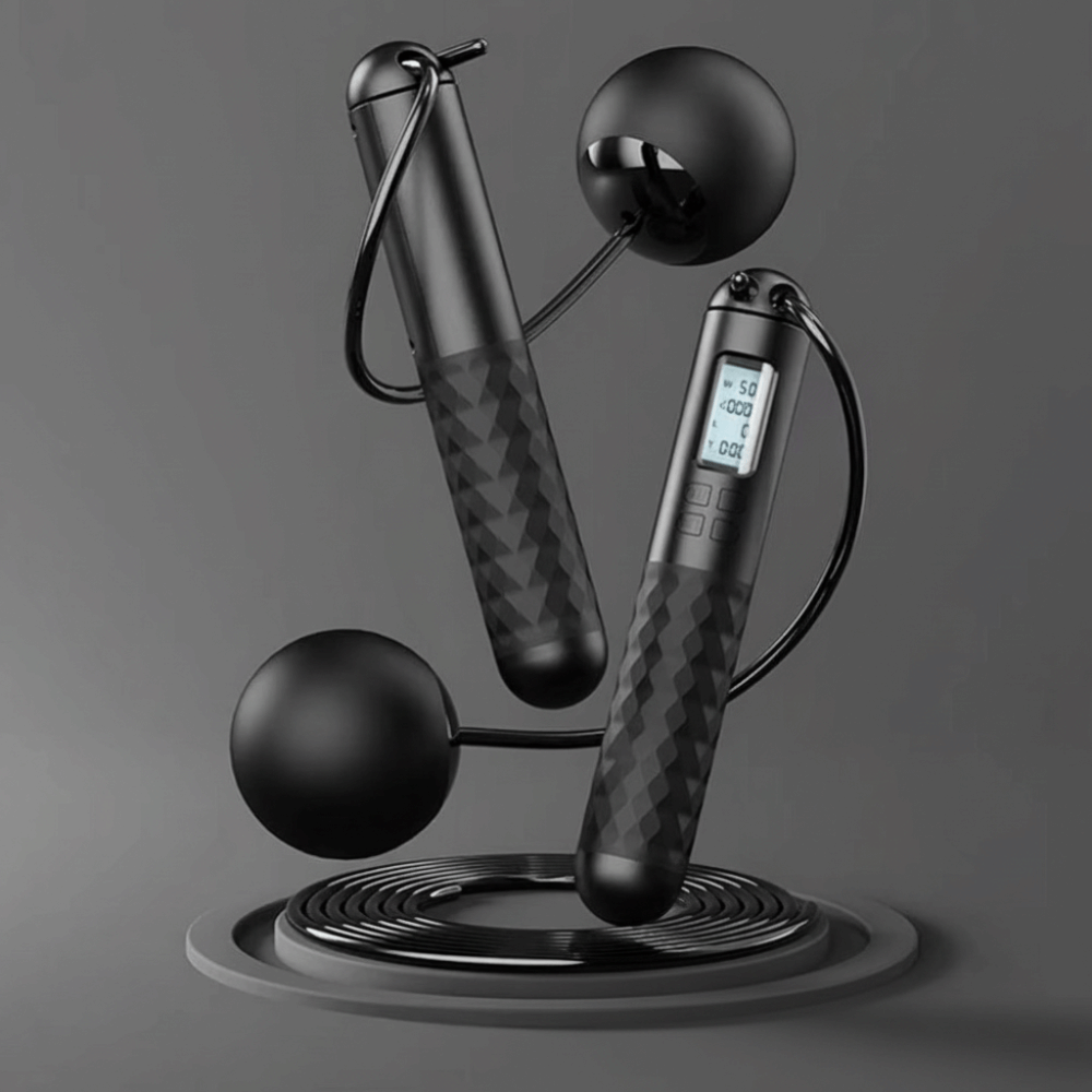 Portable Cordless Ropeless Jum - Smart Jump Rope Digital Counter ulasan dan harga