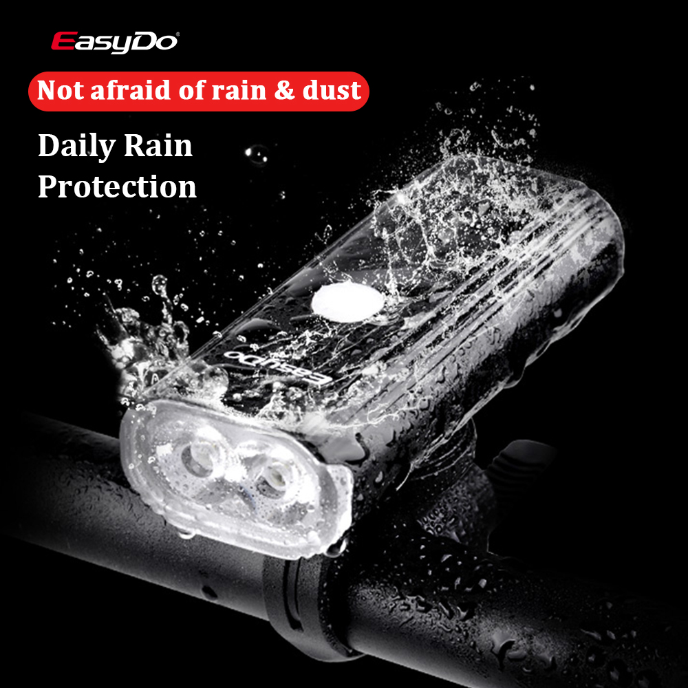 EasyDo Bicycle Front Light USB - Rechargeable Bicycle Headlight 1000 Lumen ulasan dan harga