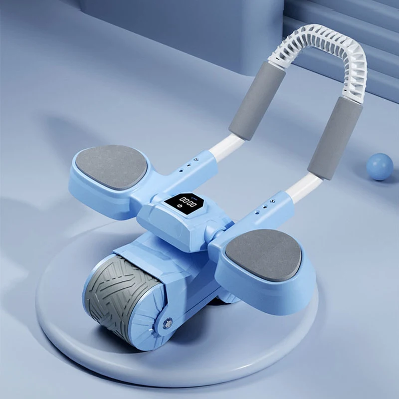Chargeable Smart Counting Ab W - Ab Roller Wheel With Elbow Support ulasan dan harga