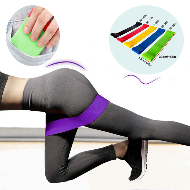 5pcs Yoga Pilates Resistance B - Pilates Bar Kit With Resistance Bands ulasan dan harga
