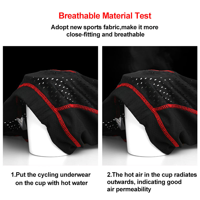 X-Tiger Cycling Shorts Upgrade - Padded Cycling Shorts 5D Gel ulasan dan harga