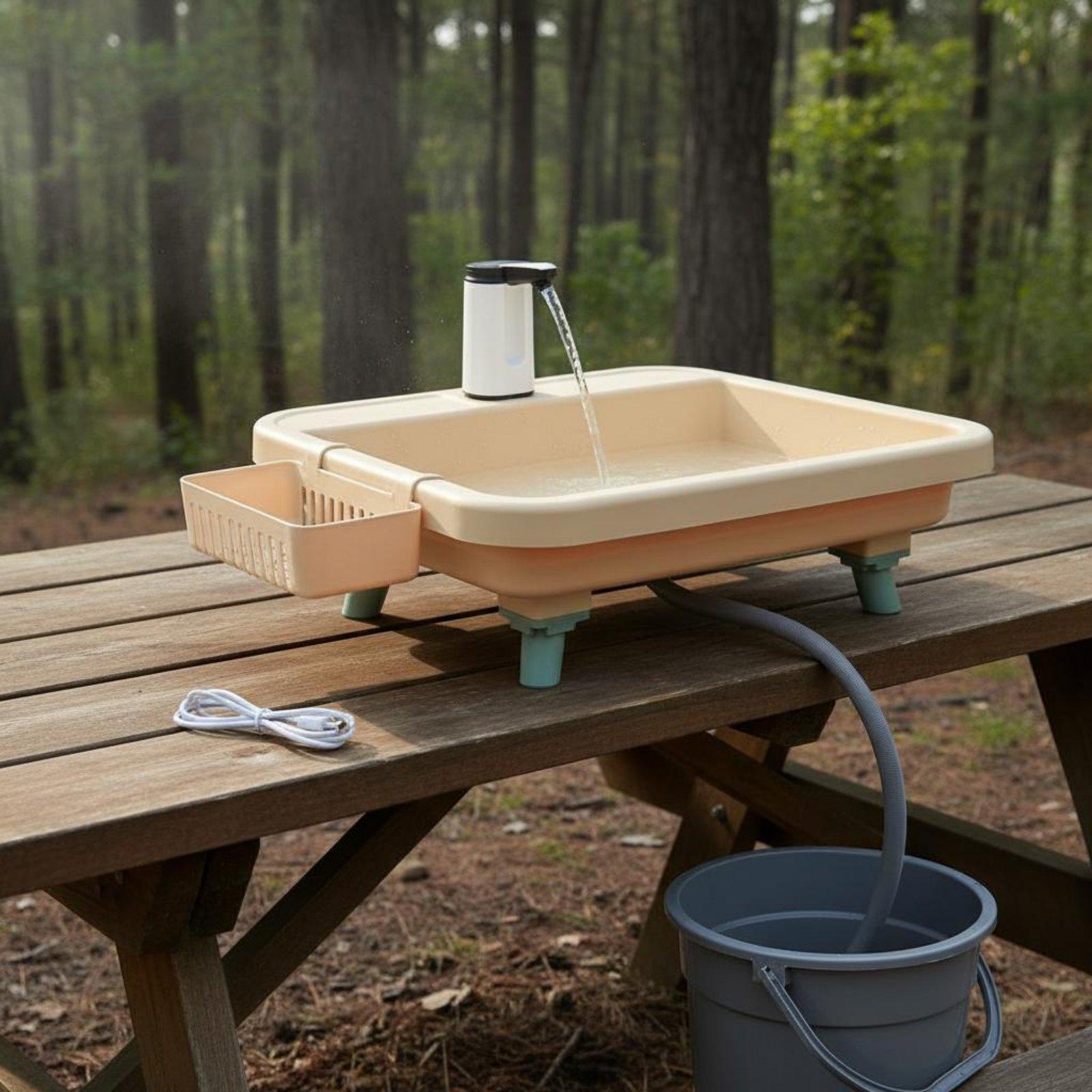 Outdoor Camping Washbasin Port - Camping ulasan dan harga