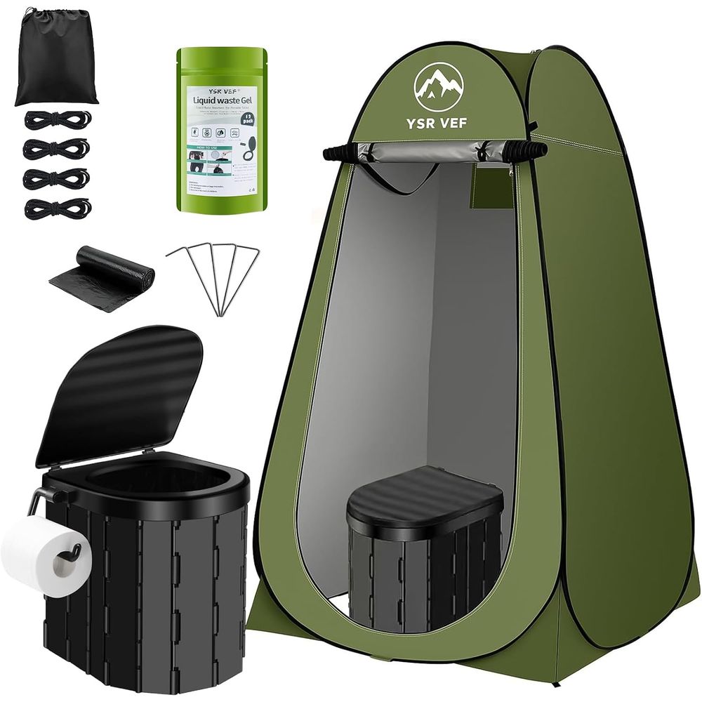 Portable Toilet Kit, Camping T - Camping ulasan dan harga