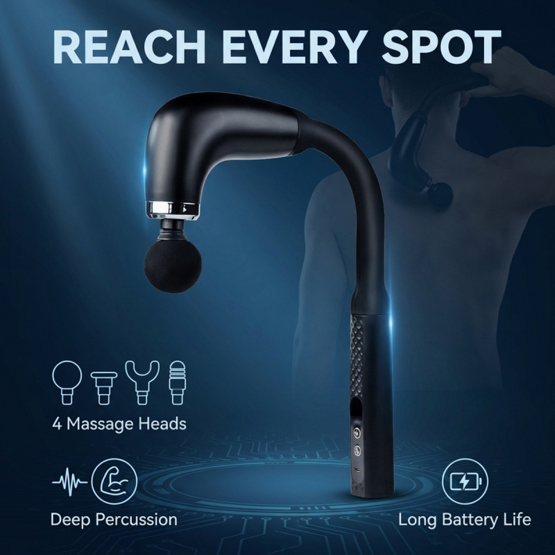 Electric Muscle Massage Gun wi - Electric Massage Gun Deep Tissue ulasan dan harga