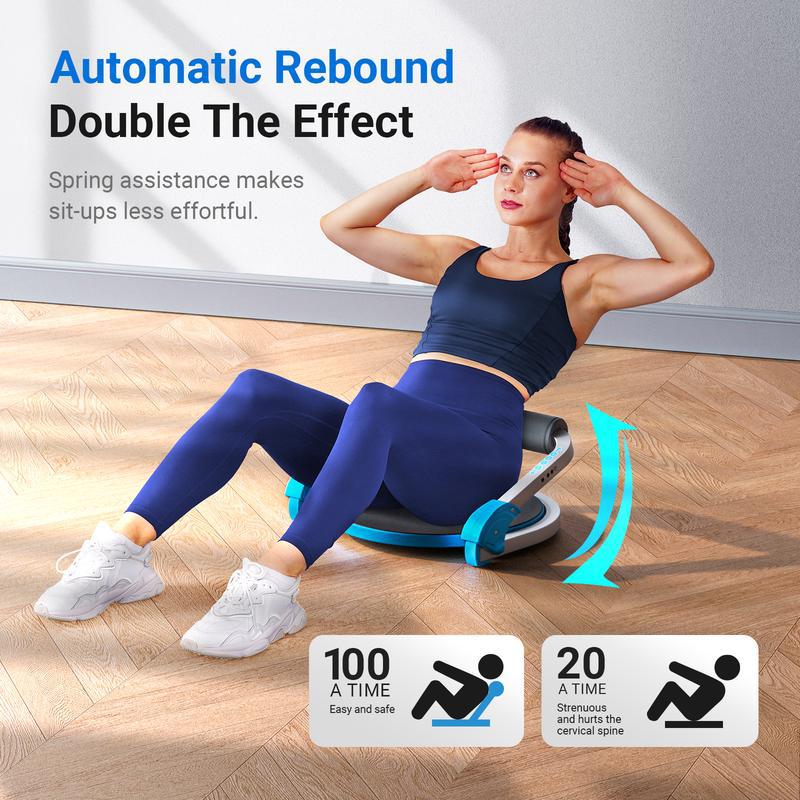 Home mini Lazy Person Fitness  - Ab Roller Wheel With Elbow Support ulasan dan harga