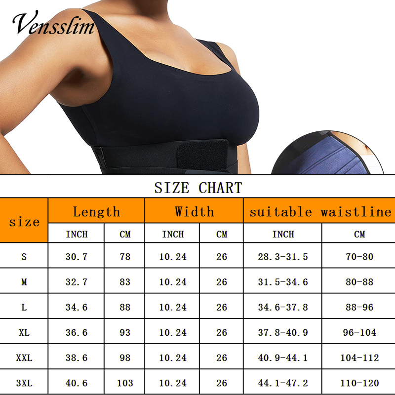 Vensslim Waist Trainer Cincher - Sweat Waist Trainer Belt Neoprene ulasan dan harga