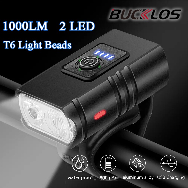 Bicycle Lights 1000 Lumen 2500 - Rechargeable Bicycle Headlight 1000 Lumen ulasan dan harga