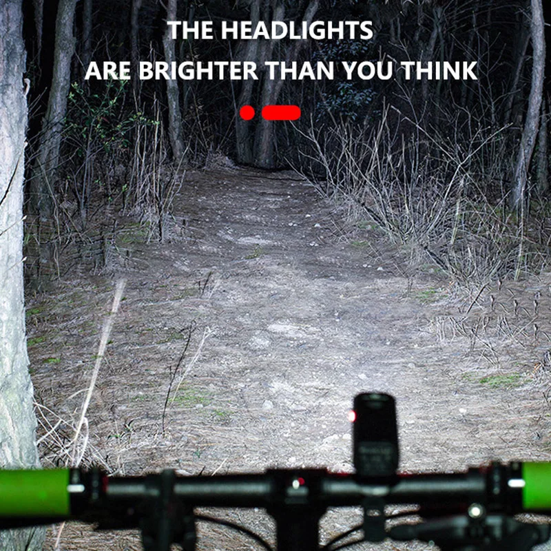 Bicycle Lights 1000 Lumen 2500 - Rechargeable Bicycle Headlight 1000 Lumen ulasan dan harga
