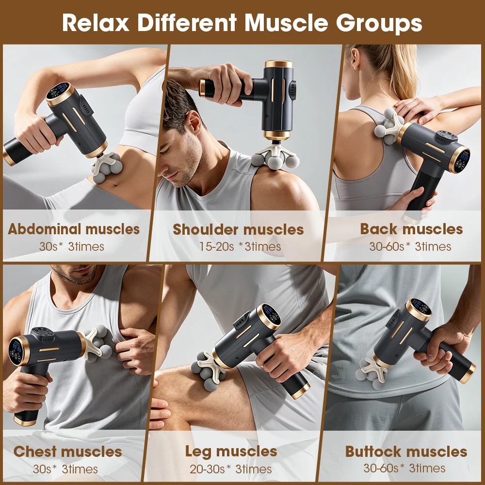 Electric Fascia Gun 24W 99 Gea - Electric Massage Gun Deep Tissue ulasan dan harga