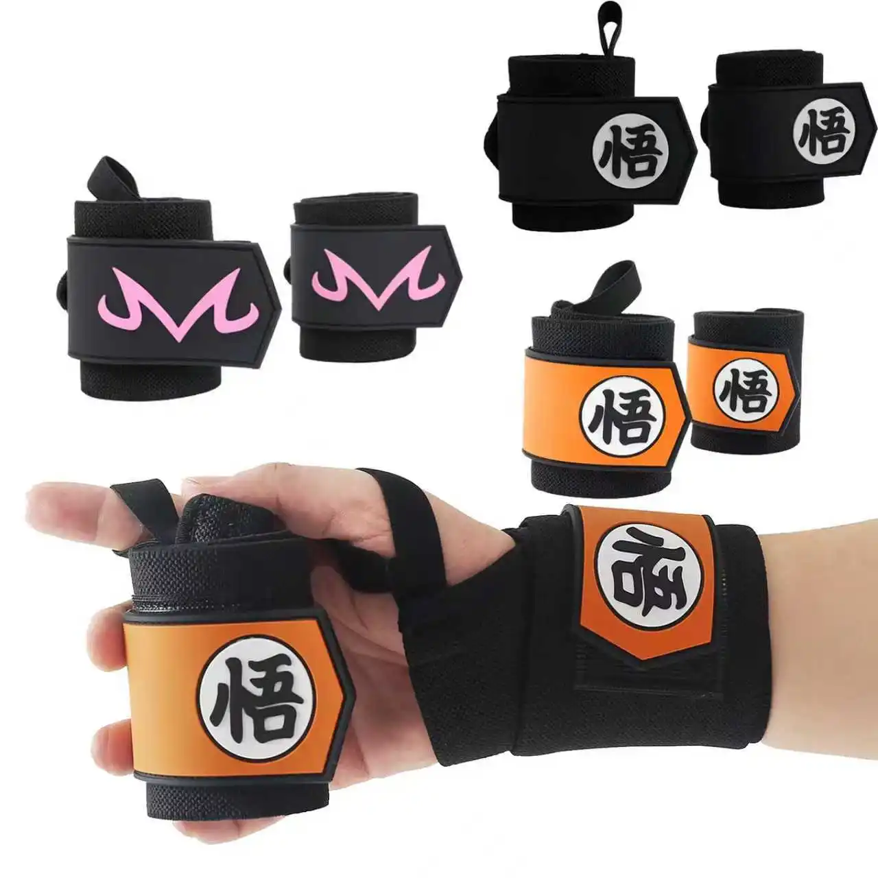 1 Pair Gym Sports Weight Lifti - Wrist Wraps Weightlifting Support ulasan dan harga