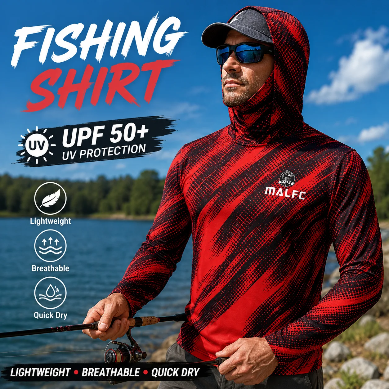 Men's UPF 50+ UV Protection Ho - Hiking ulasan dan harga