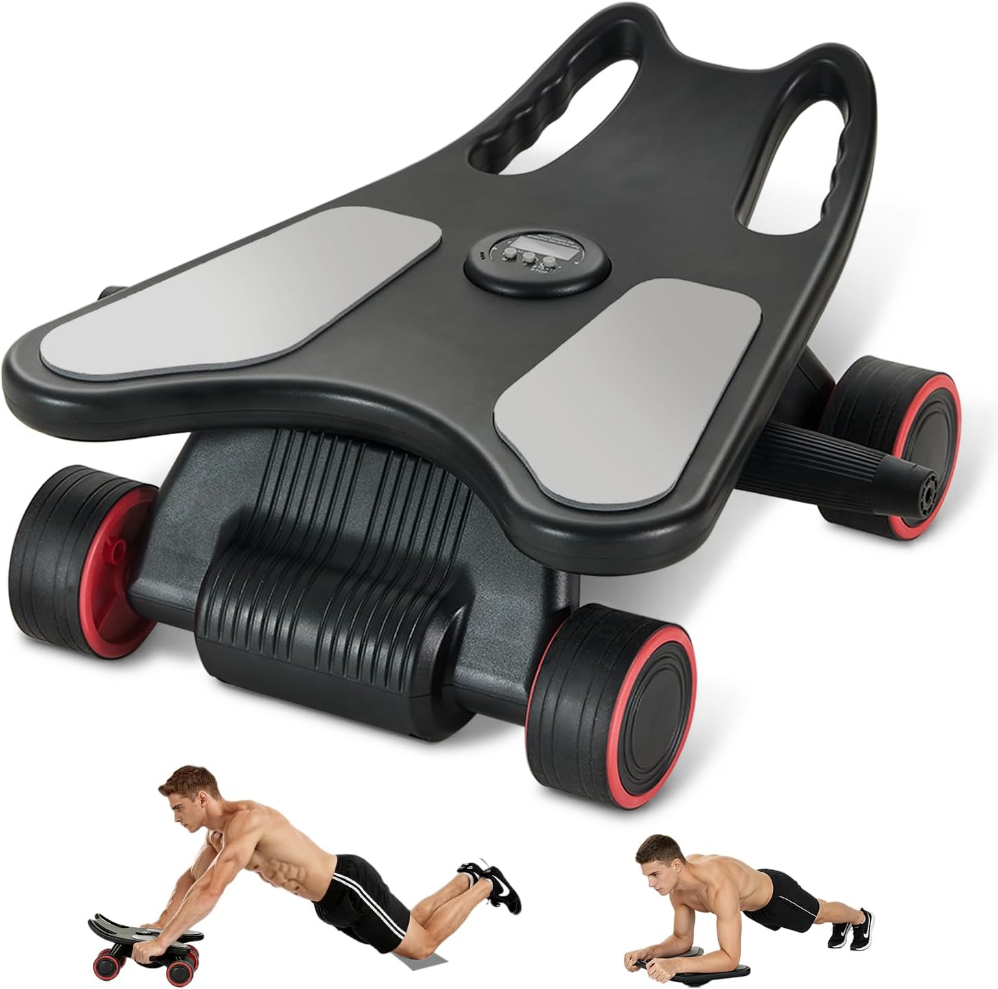 Ab Roller Wheel, Ab Roller, Up - Ab Roller Wheel With Elbow Support ulasan dan harga