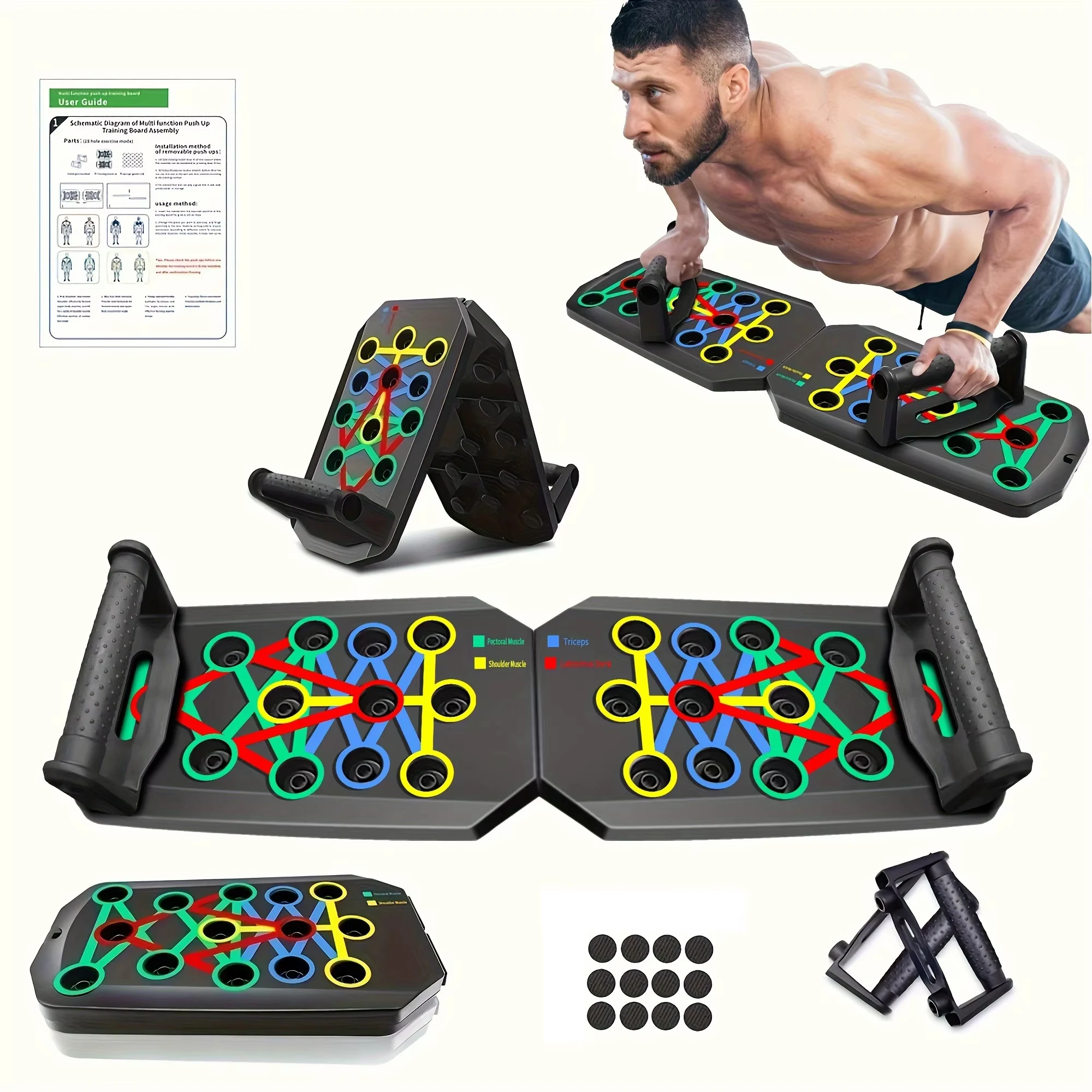1 Pcs Foldable Multifunctional - Push Up Board Foldable Multi Function ulasan dan harga