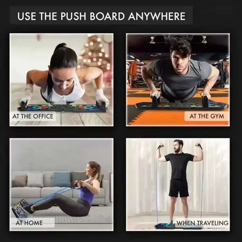 1 Pcs Foldable Multifunctional - Push Up Board Foldable Multi Function ulasan dan harga