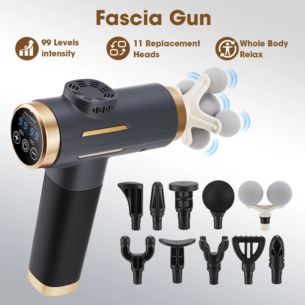 Electric Fascia Gun 99 Levels  - Electric Massage Gun Deep Tissue ulasan dan harga