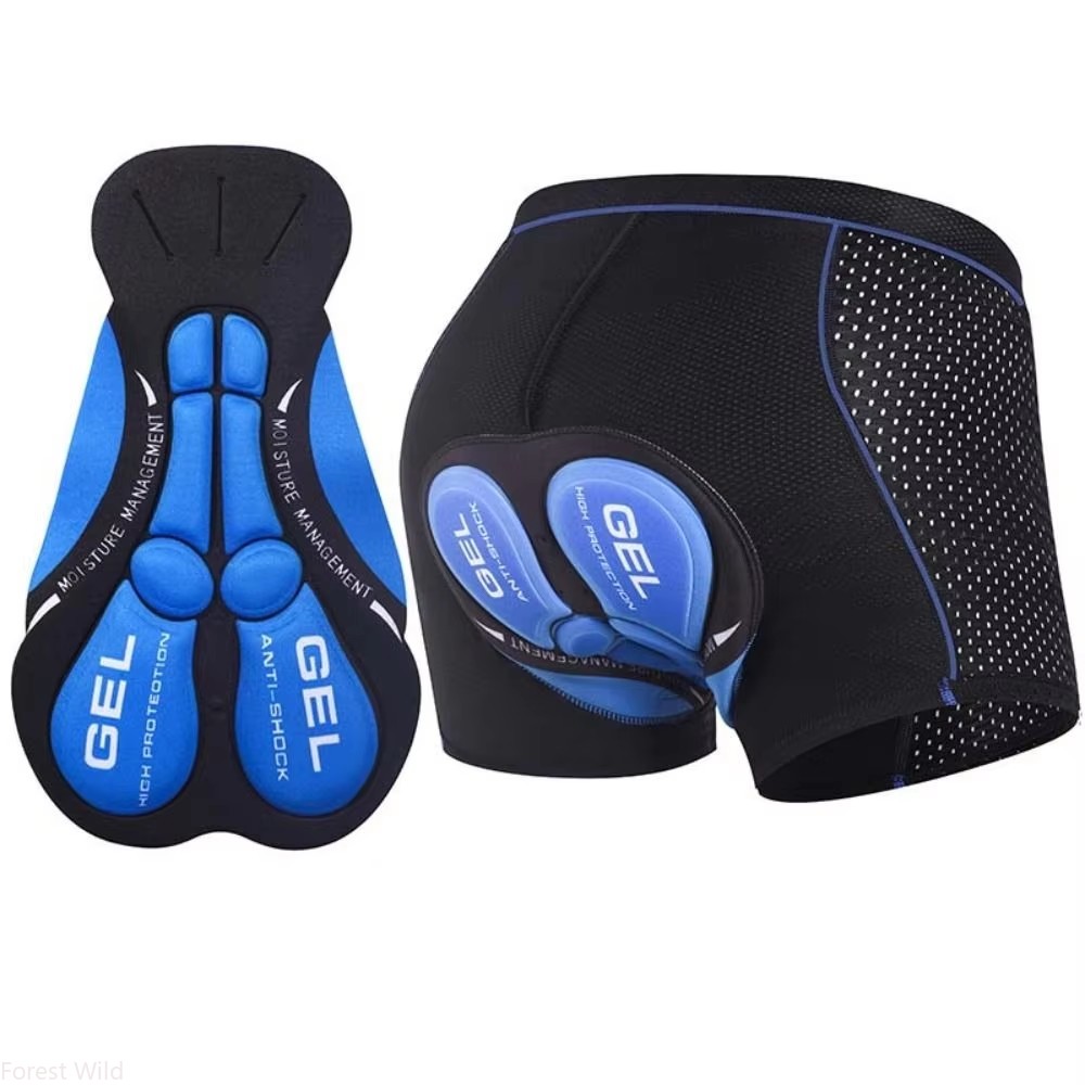 5D Gel Pad Shockproof Breathab - Padded Cycling Shorts 5D Gel ulasan dan harga