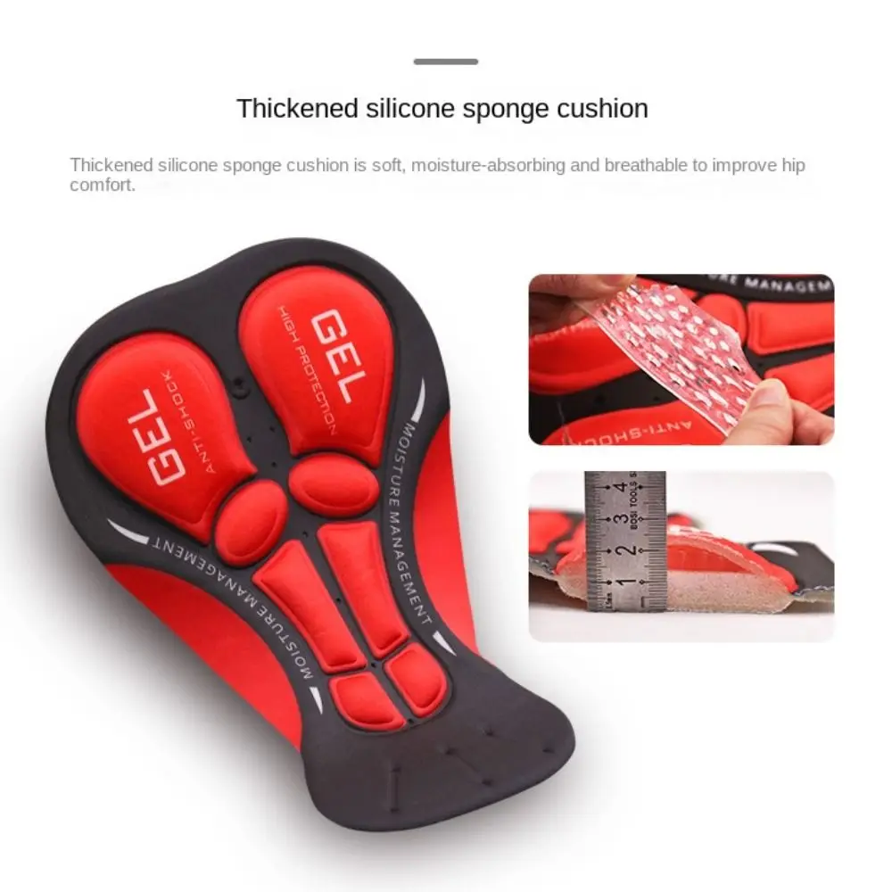 5D Gel Pad Shockproof Breathab - Padded Cycling Shorts 5D Gel ulasan dan harga