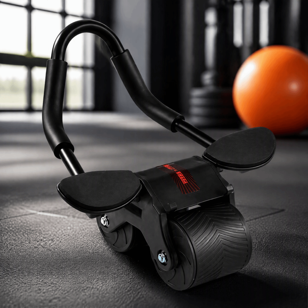 Upgraded Automatic Rebound Ab  - Ab Roller Wheel With Elbow Support ulasan dan harga