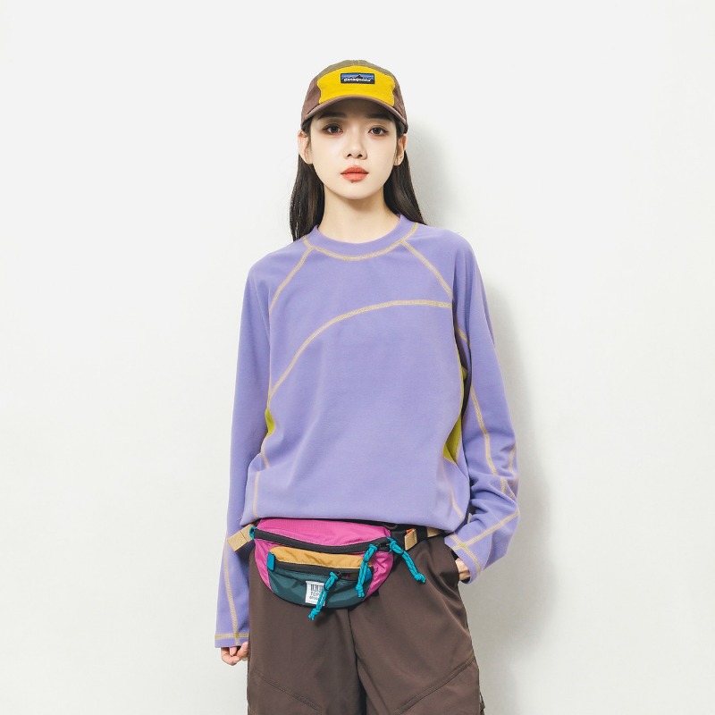 Unisex Outdoor Color Block Lon - Hiking ulasan dan harga
