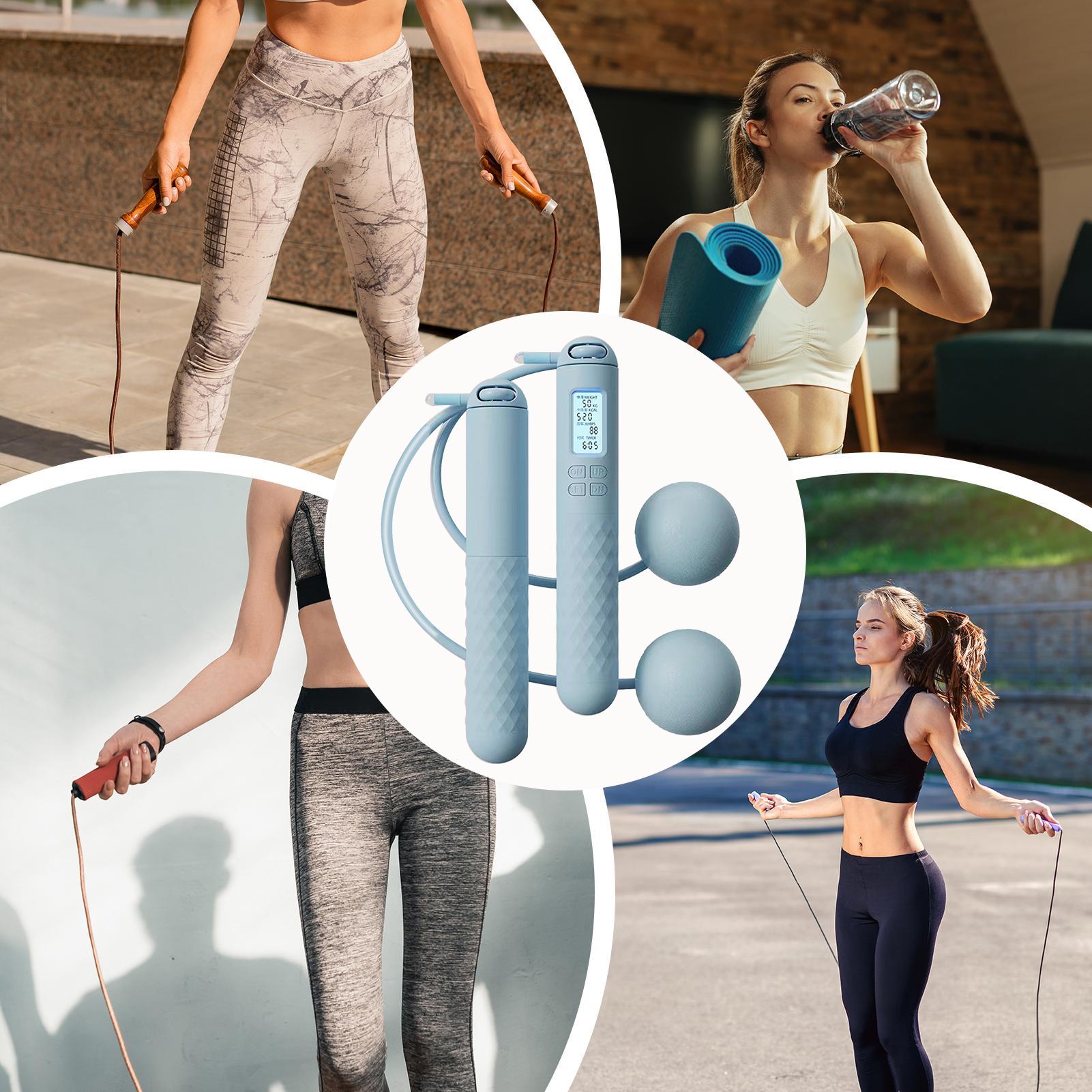 Ropeless Jump Rope With Counte - Smart Jump Rope Digital Counter ulasan dan harga