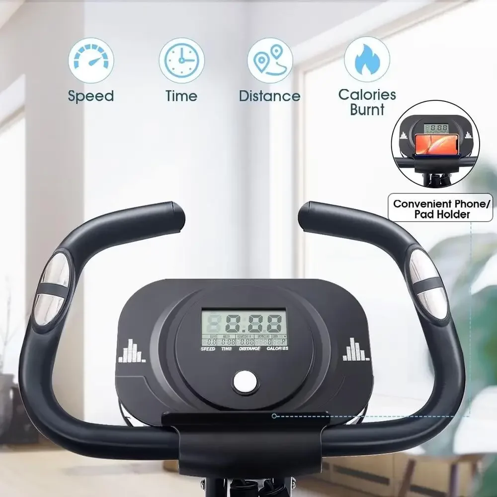 2-in-1 Recumbent & Upright Exe - Exercise Bike Magnetic Resistance ulasan dan harga
