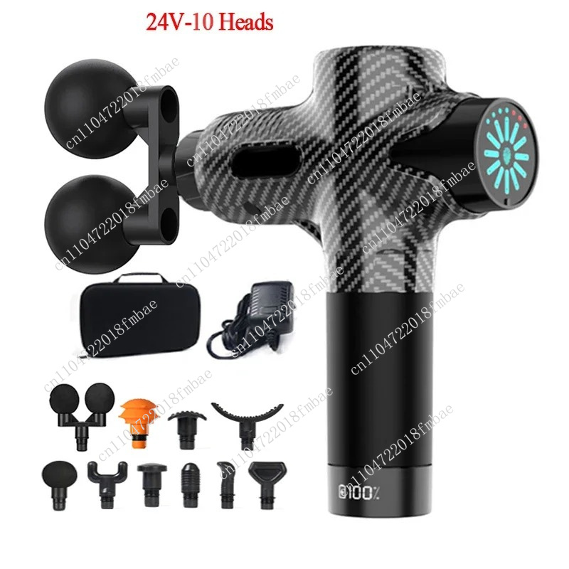 24V professional hot and cold  - Electric Massage Gun Deep Tissue ulasan dan harga