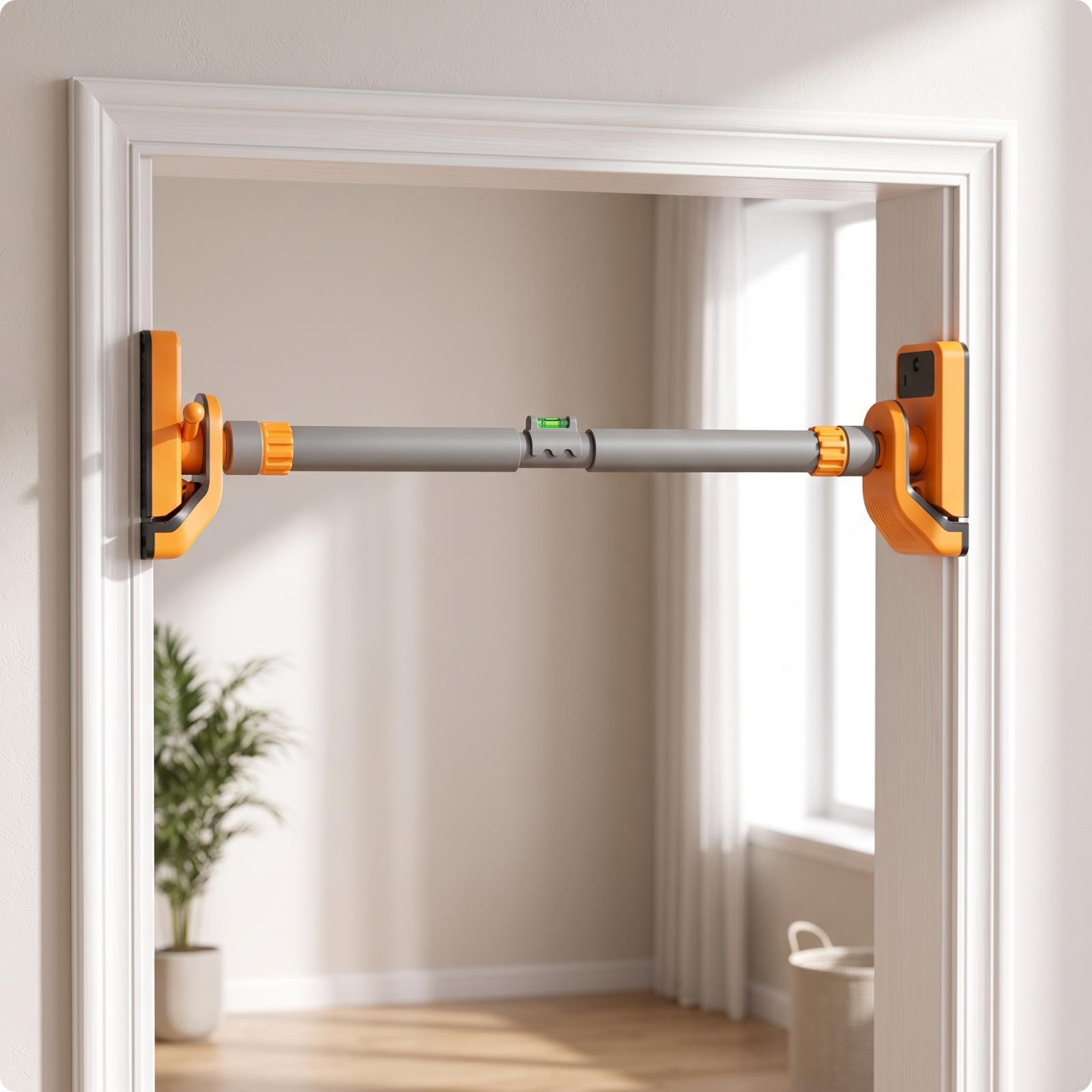 Door Frame Pull Up Bar for Hom - Door Pull Up Bar No Screw ulasan dan harga