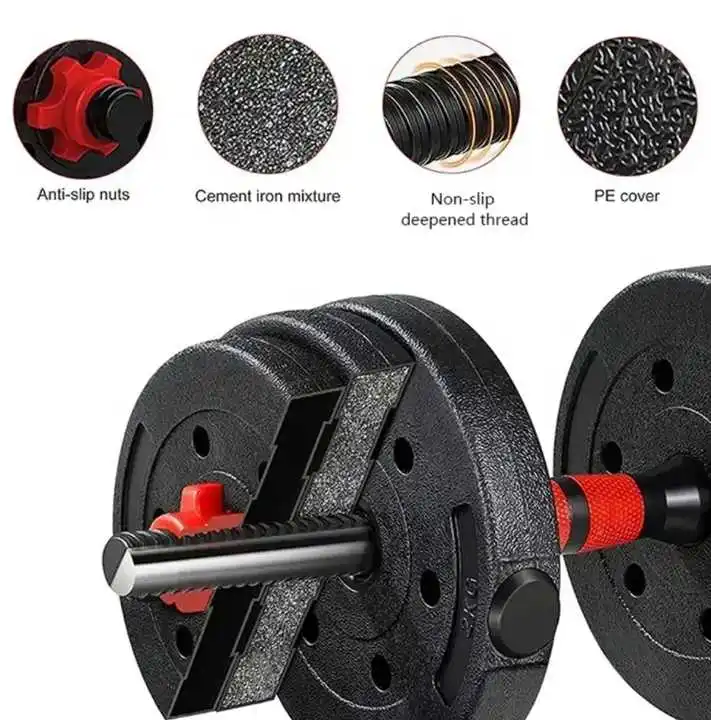 Adjustable Dumbbell Set, 10/20 - Adjustable Dumbbell Pair 40Kg ulasan dan harga