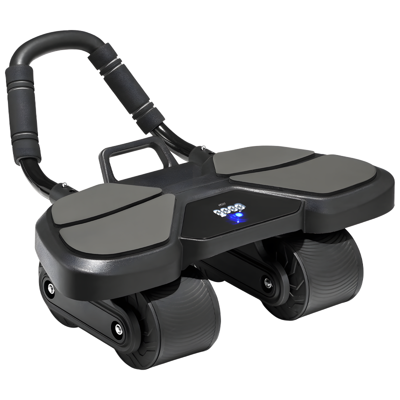 Black Ab Wheel Roller with Elb - Ab Roller Wheel With Elbow Support ulasan dan harga