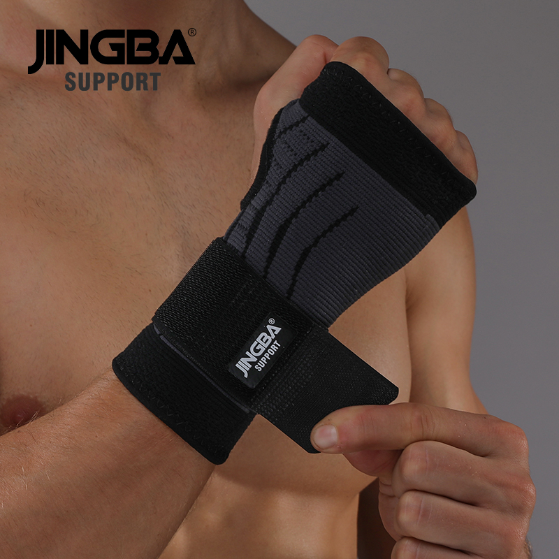 JINGBA SUPPORT 1 PCS Boxing Ha - Wrist Wraps Weightlifting Support ulasan dan harga