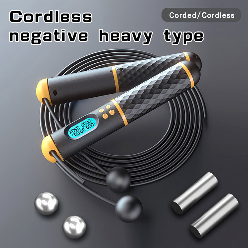S08 Smart Skipping with Electr - Smart Jump Rope Digital Counter ulasan dan harga