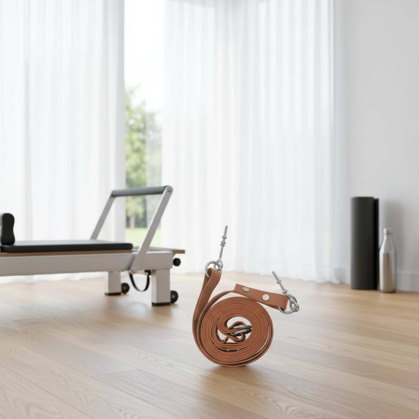 Reformer Double Loop Strap Com - Fitness Equipment ulasan dan harga