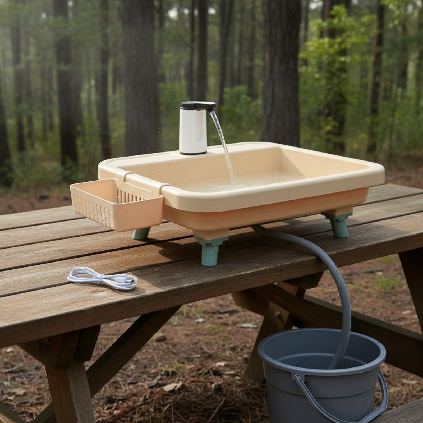 Portable Hand Washing Station  - Camping ulasan dan harga