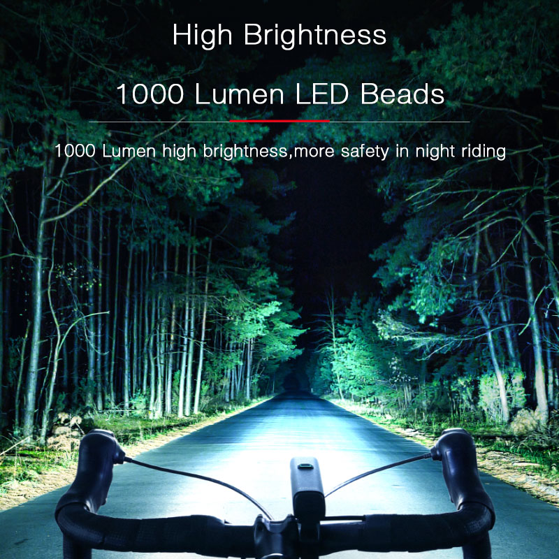 GIYO 1000 Lumens Bicycle Light - Rechargeable Bicycle Headlight 1000 Lumen ulasan dan harga