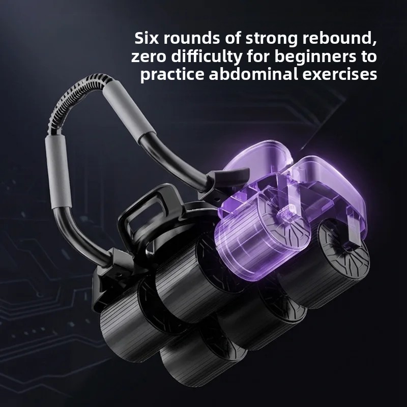 Portable 6 Wheel Digital Intel - Ab Roller Wheel With Elbow Support ulasan dan harga