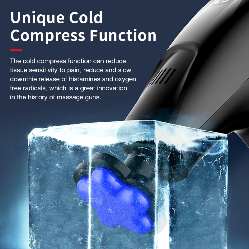 New Cold Compress Massage Gun  - Electric Massage Gun Deep Tissue ulasan dan harga