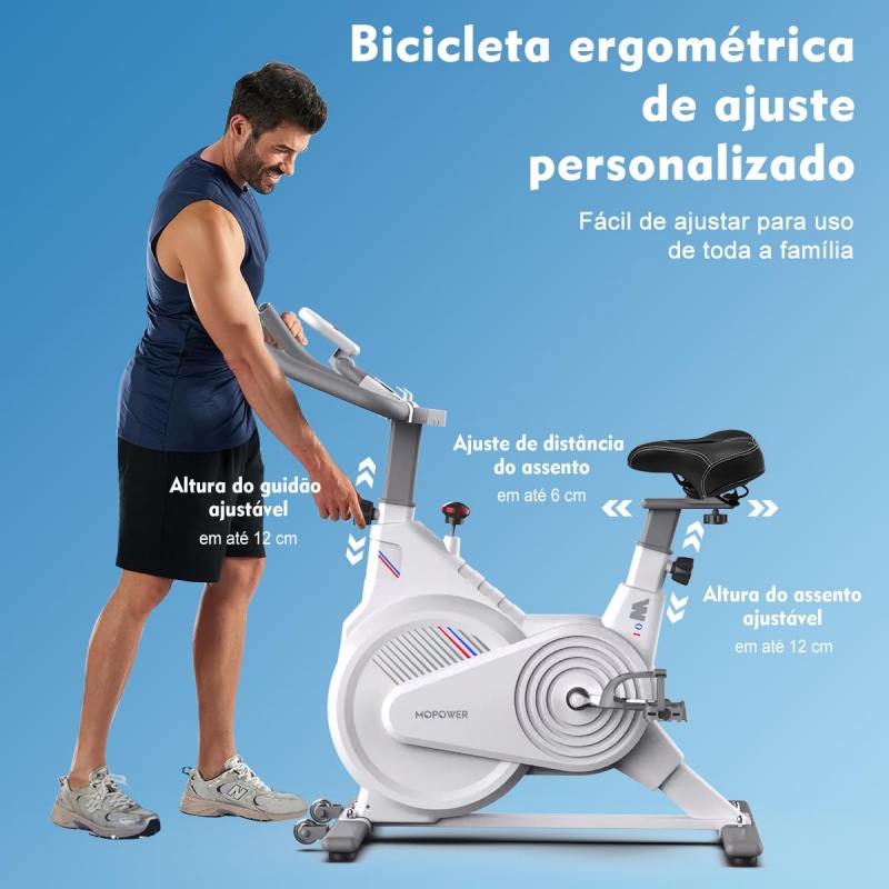 Indoor Stationary Spin Bike, S - Exercise Bike Magnetic Resistance ulasan dan harga