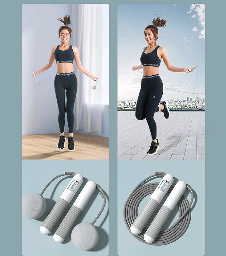 Custom Logo Professional Weigh - Smart Jump Rope Digital Counter ulasan dan harga