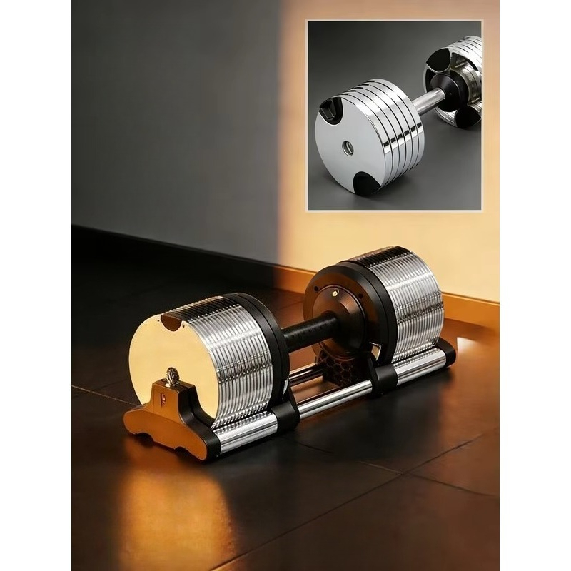 Quick Release 32kg 70lb Cast I - Adjustable Dumbbell Pair 40Kg ulasan dan harga