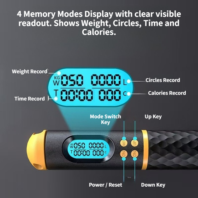Smart Rope Jump Rope, New Adul - Smart Jump Rope Digital Counter ulasan dan harga