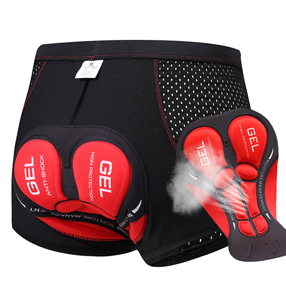 Cycling Shorts Quick Dry Breat - Padded Cycling Shorts 5D Gel ulasan dan harga
