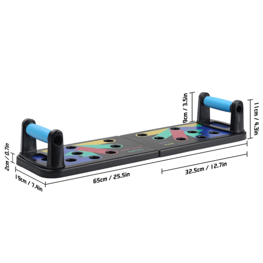 9-in-1 Foldable Push-Up Rack B - Push Up Board Foldable Multi Function ulasan dan harga